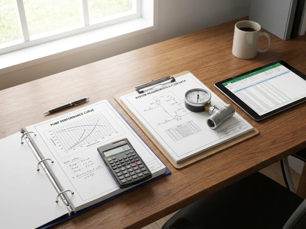 Professional illustration of Before You Begin: Prerequisites for Pump Curve Reading